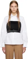 Max Mara Black Belted Bustier In 006 Black