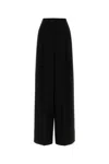 Max Mara Studio Lontra High Waist Trousers In Black