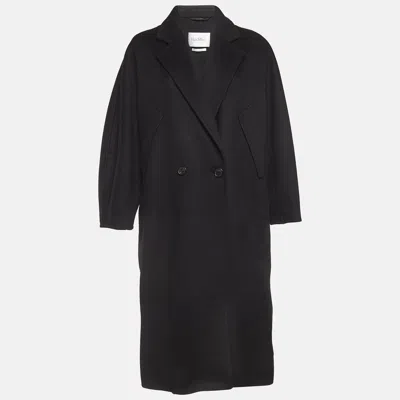 Pre-owned Max Mara Black Cashmere Long Coat S