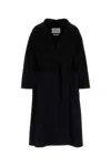 Max Mara Black Cashmere Ludmilla Coat In Black