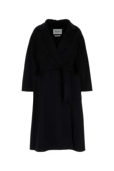 Max Mara Black Cashmere Ludmilla Coat