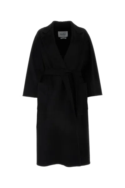 Max Mara Black Cashmere Ludmilla Coat