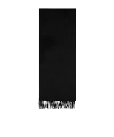 Max Mara Black Cashmere Scarf