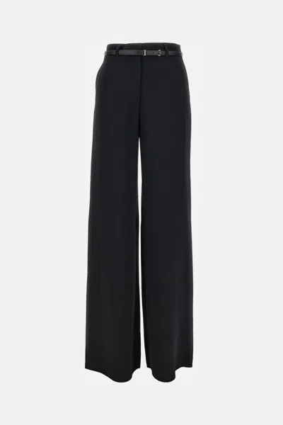 MAX MARA WOMEN BLACK CLASSIC TROUSERS, 30 LUXURY PANTS FOR WOMEN DARVEYS