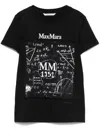 Max Mara Colibri Graphic-print T-shirt In Black