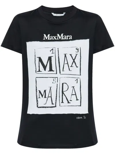 Tシャツ・カットソー MAX MARA Woman T-Shirt Black 1 2511941042600 024 Max Mara Nerina T-shirt | Black | FARFETCH