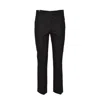 Max Mara Black Cotton And Viscose Fairy Pants ' In Black