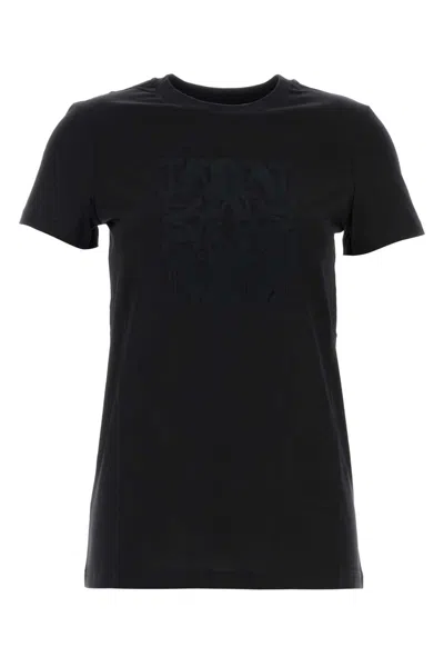 Max Mara Black Cotton Bravo T-shirt