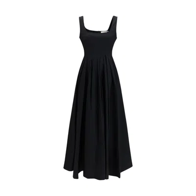 Max Mara Black Cotton Casual Dress