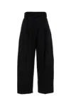 Max Mara Pleated Casual Pants In Black