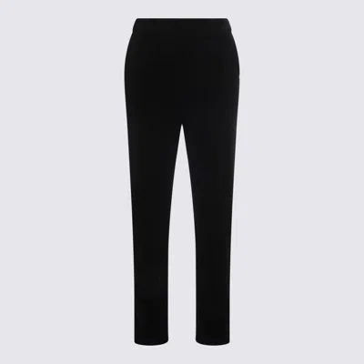 Max Mara Black Cotton Pants