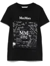 Max Mara Colibri Graphic-print T-shirt In Black