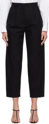 Max Mara Black Duomo Trousers In Black