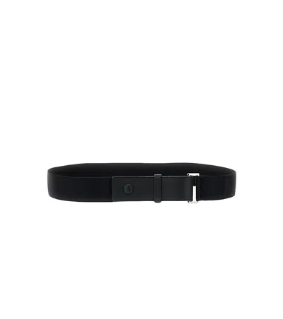 MAX MARA WOMEN BLACK ELASTICATED WEBBING BELT, 30 LUXURY BELTS FOR WOMEN DARVEYS