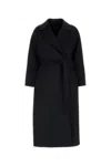 Max Mara Black Elisa Trench Coat