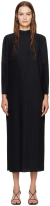 Max Mara Black Faraone Midi Dress In 004 Black