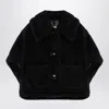 Max Mara Black Newterzo Jacket In Black