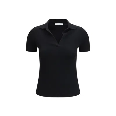 Max Mara Black Fleece Wool Pattern Shirt