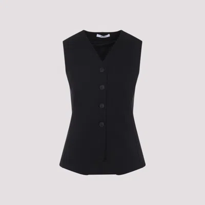 Max Mara Black Fornovo Jersey Vest