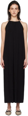 Max Mara Garda Viscose Jersey Midi Dress In 4 Black