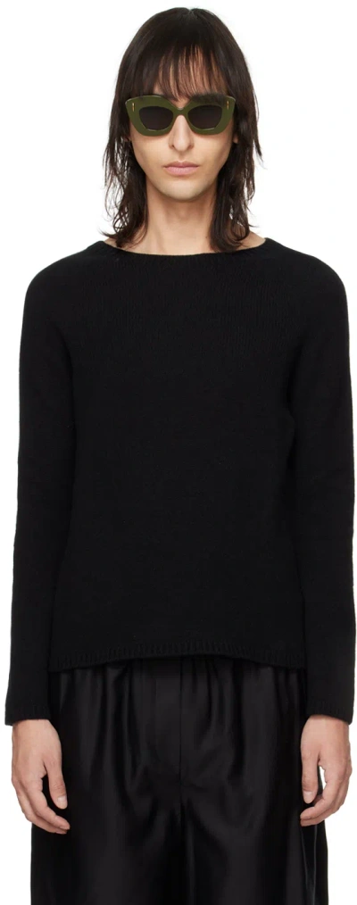 Max Mara Black Georg Sweater In 001 Black