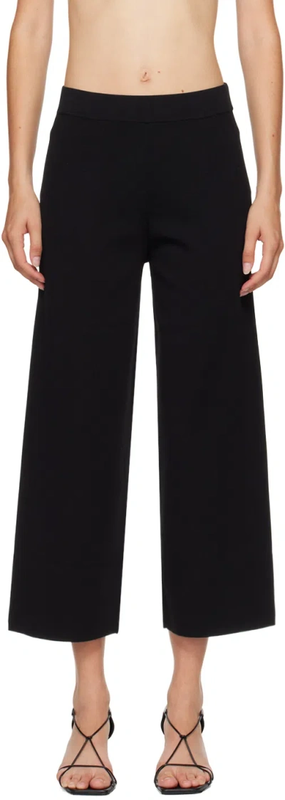 Max Mara Black Grembo Pants In 004 Black