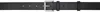 Max Mara Black Leather 30 Long Belt In 004 Black
