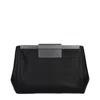 Max Mara Black Leather Crossbody Bag