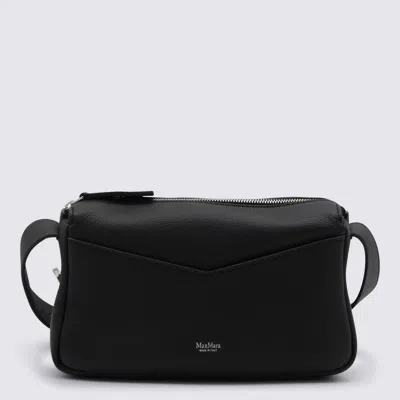 Max Mara Black Leather Skippers Bag