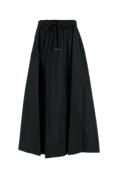 Max Mara Black Lirica Maxi Skirt