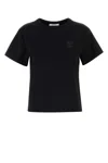 Max Mara Quagga Short-sleeve T-shirt In Black