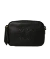 Max Mara Black Logo Satchel In Black