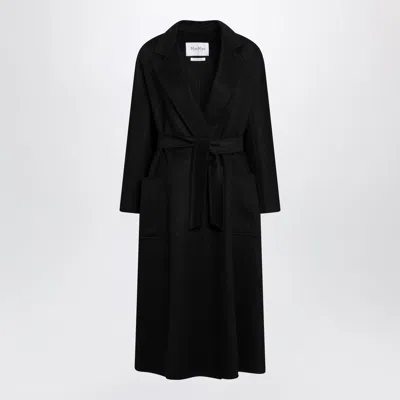 Max Mara Black Ludmilla Icon Coat In Cashmere