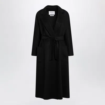 MAX MARA MAX MARA BLACK LUDMILLA ICON COAT IN CASHMERE