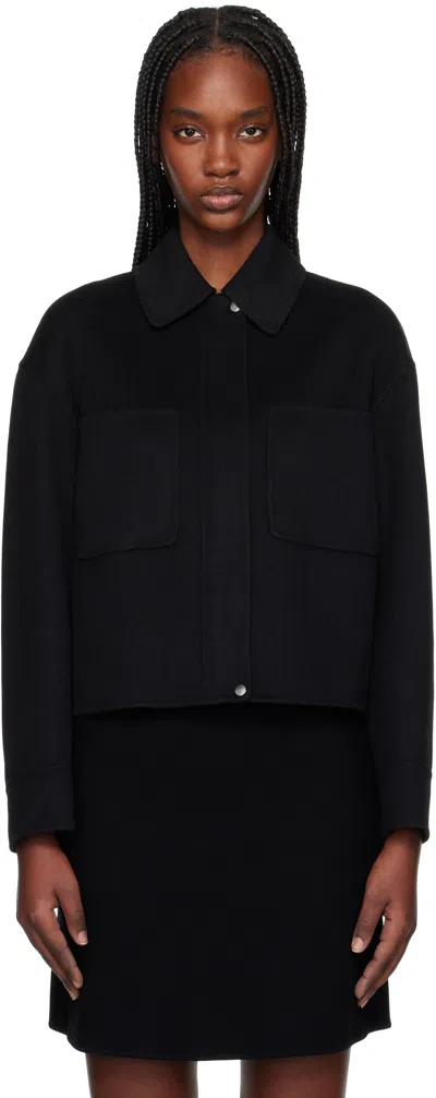 MAX MARA BLACK MADISON JACKET