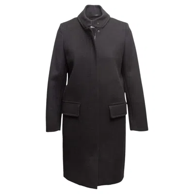 Pre-owned Max Mara Black  Virgin Wool & Cashmere Coat