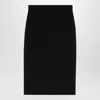 Max Mara Black Midi Pencil Skirt Women In Black