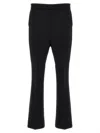 Max Mara High Waist Straight Leg Trousers With Pockets