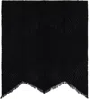 Max Mara Black Nome Scarf In Black