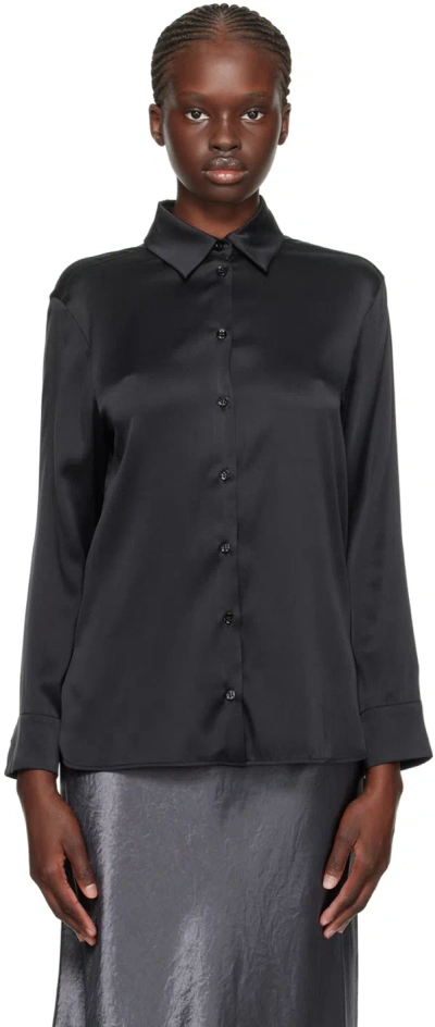 Max Mara Black Ofridi Shirt In 010 Black