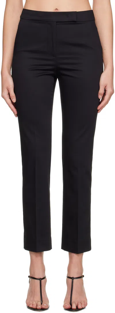 Max Mara Black Okra Trousers
