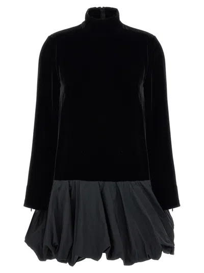 MAX MARA BLACK OSSO DRESS