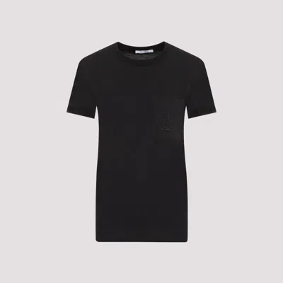 Max Mara Black Papaya Cotton T-shirt