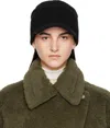 Max Mara Black Pavidi Beanie In 003 Black