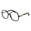 Max Mara Black Plastic Glasses (frames) In Black