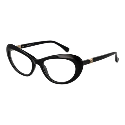 Max Mara Black Plastic Glasses Women's (frames)