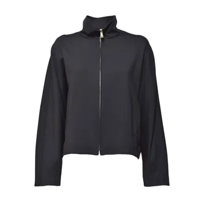 Max Mara Black Plava Cocoon Jacket