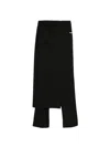 Max Mara Black Polyester Wool Spxutopia In Black