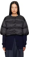 MAX MARA BLACK SEICO DOWN JACKET