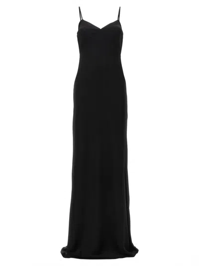 Max Mara Black Selce Long Dress